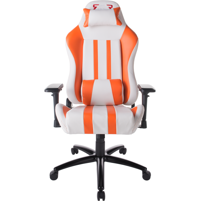 Геймерское кресло GT Racer X-2608 White/Orange